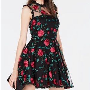 Short formal floral dress
